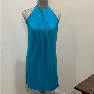 Michael stars turquoise dress